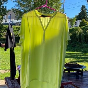 Sheer Bright Lemon Shirt